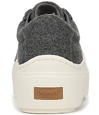 Dr. Scholl's Time Off Max Fuzz Fabric Platform Sneakers