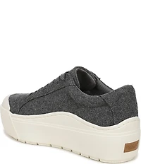 Dr. Scholl's Time Off Max Fuzz Fabric Platform Sneakers