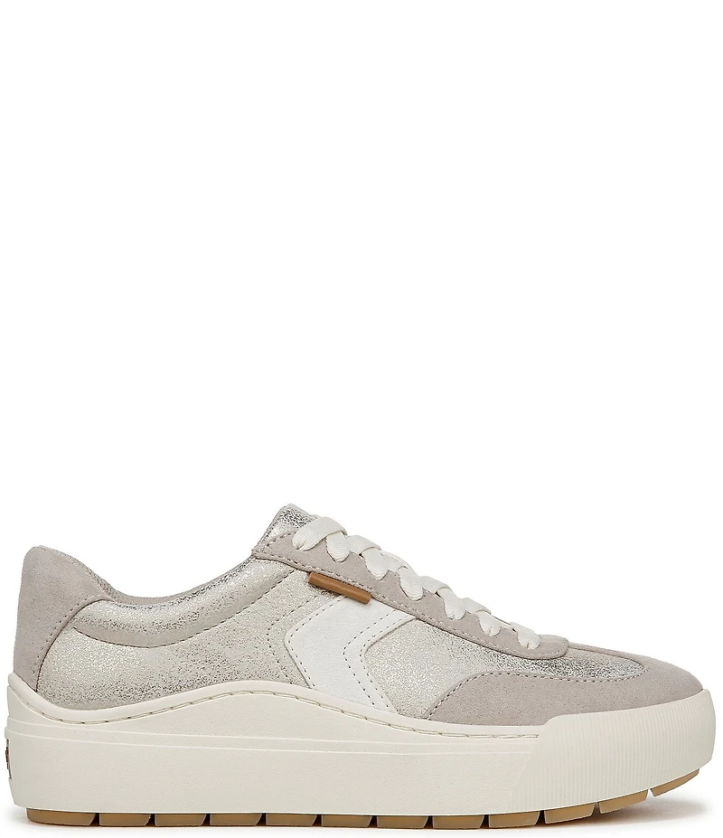 Dr. Scholl's Time Off Win Metallic Platform Sneakers