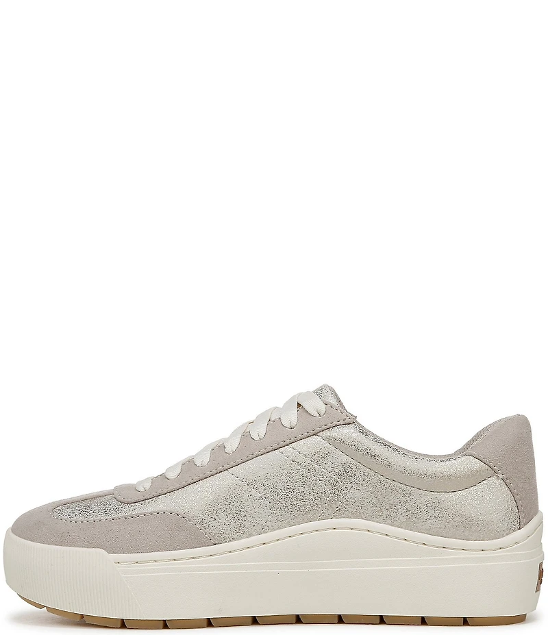 Dr. Scholl's Time Off Win Metallic Platform Sneakers
