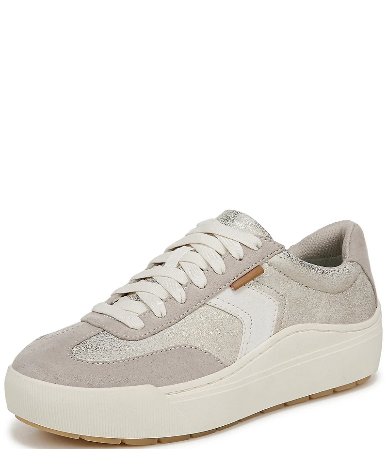 Dr. Scholl's Time Off Win Metallic Platform Sneakers