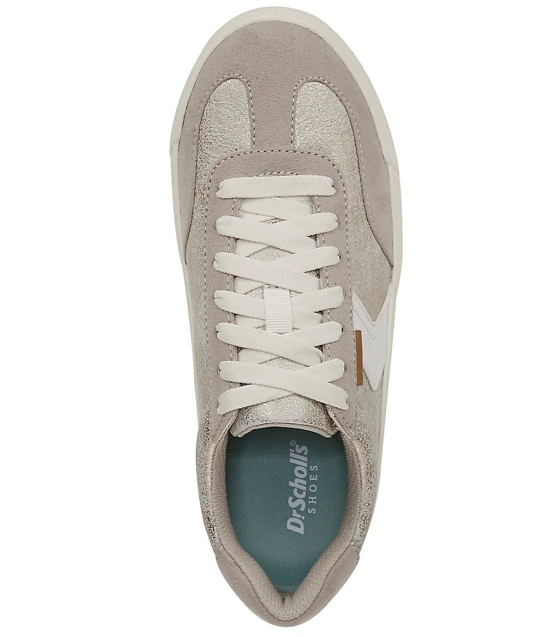 Dr. Scholl's Time Off Win Metallic Platform Sneakers