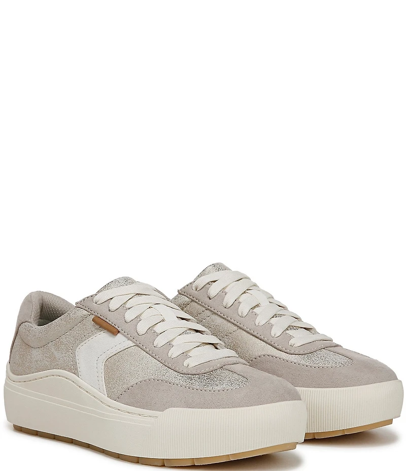 Dr. Scholl's Time Off Win Metallic Platform Sneakers