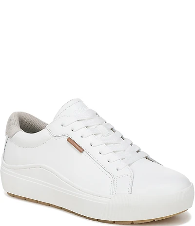 Dr. Scholl's Women's Take Time Leather Platform Sneakers