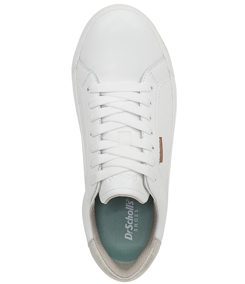 Dr. Scholl's Women's Take Time Leather Platform Sneakers