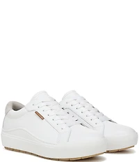 Dr. Scholl's Women's Take Time Leather Platform Sneakers