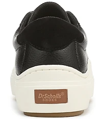 Dr. Scholl's Women's Take Time Leather Platform Sneakers