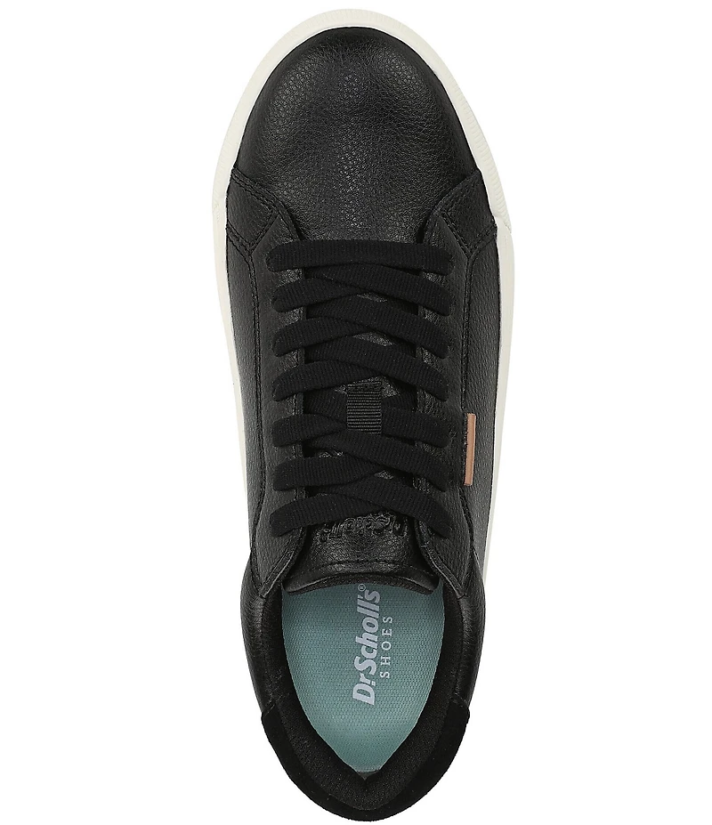 Dr. Scholl's Women's Take Time Leather Platform Sneakers