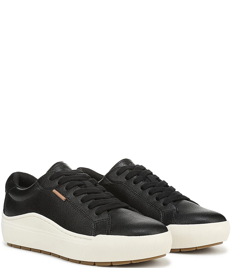 Dr. Scholl's Women's Take Time Leather Platform Sneakers