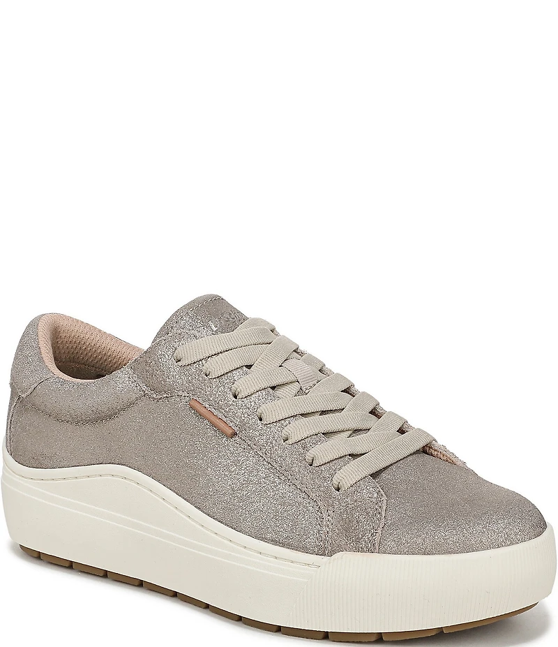 Dr. Scholl's Women's Take Time Leather Platform Sneakers