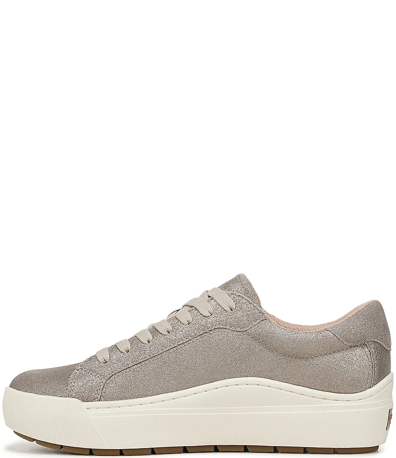 Dr. Scholl's Women's Take Time Leather Platform Sneakers