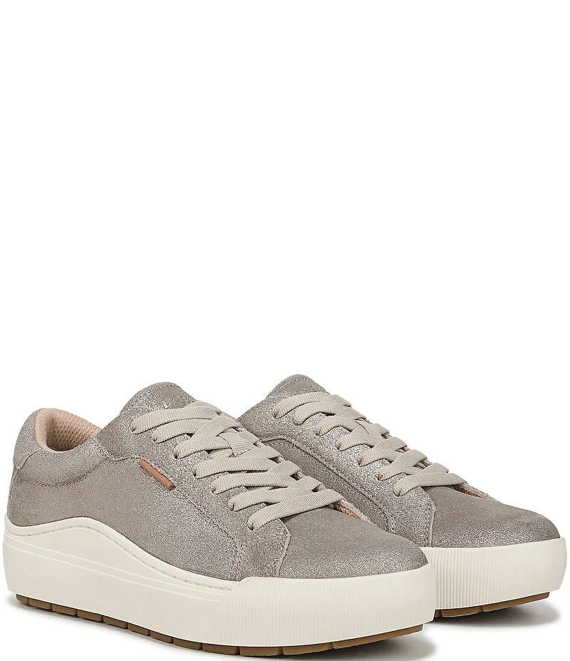 Dr. Scholl's Women's Take Time Leather Platform Sneakers