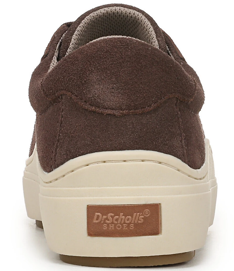 Dr. Scholl's Women's Take Time Suede Platform Sneakers