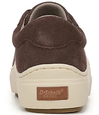 Dr. Scholl's Women's Take Time Suede Platform Sneakers