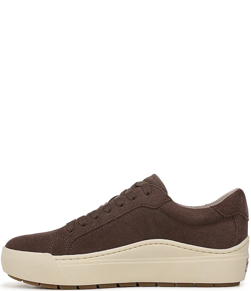 Dr. Scholl's Women's Take Time Suede Platform Sneakers