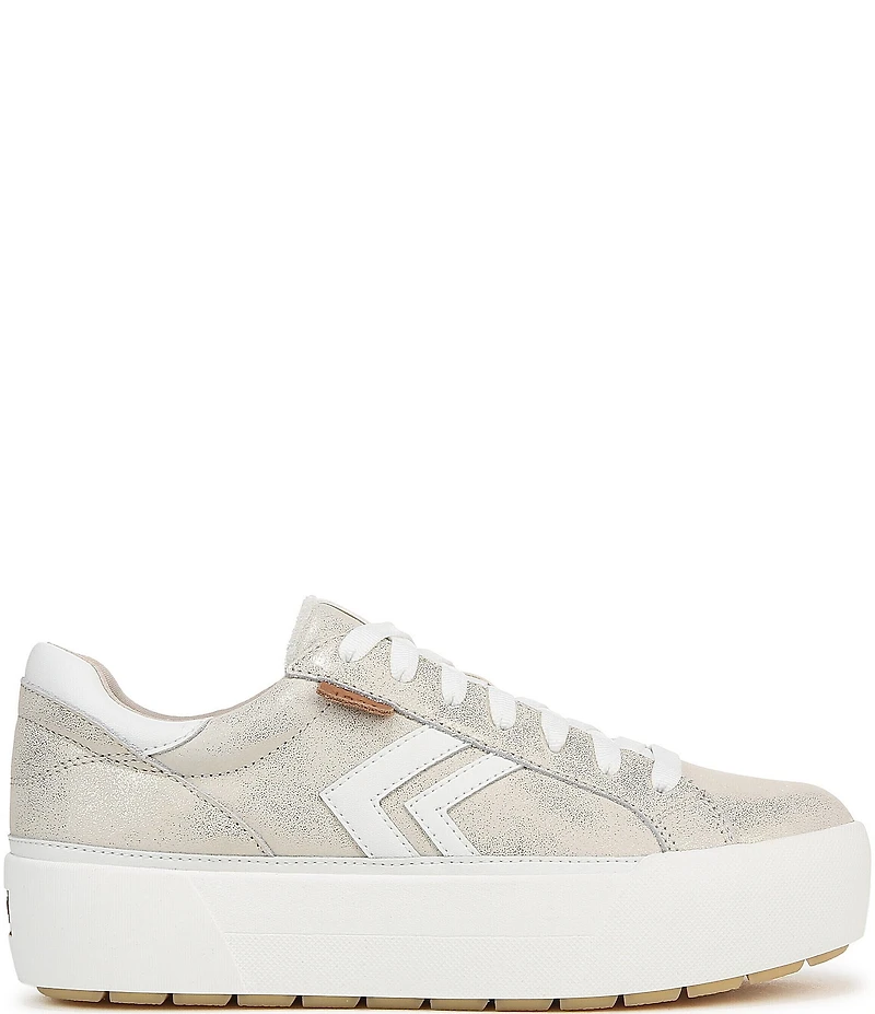 Dr. Scholl's Young and Free Leather Platform Sneakers
