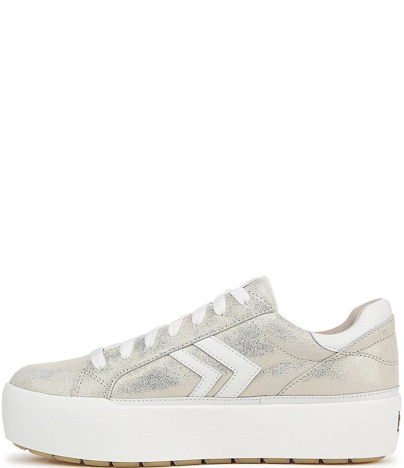 Dr. Scholl's Young and Free Leather Platform Sneakers