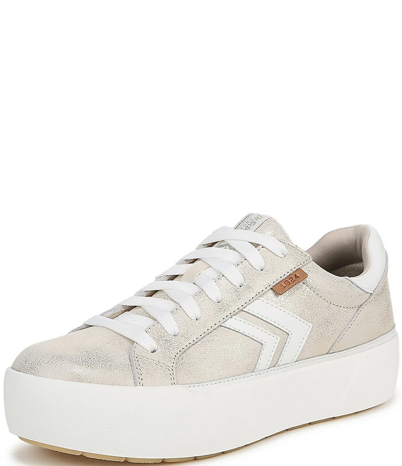 Dr. Scholl's Young and Free Leather Platform Sneakers