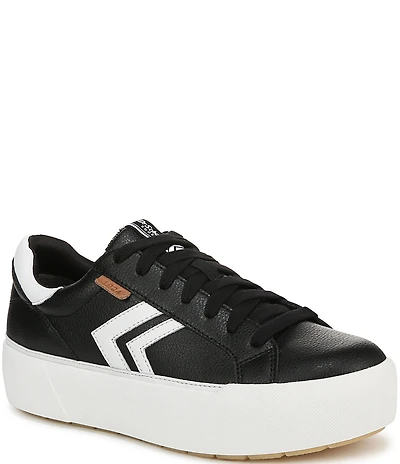 Dr. Scholl's Young and Free Leather Platform Sneakers