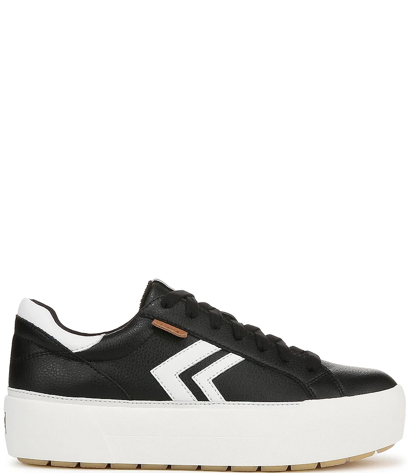 Dr. Scholl's Young and Free Leather Platform Sneakers