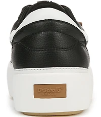 Dr. Scholl's Young and Free Leather Platform Sneakers