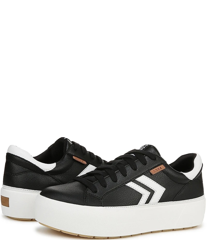 Dr. Scholl's Young and Free Leather Platform Sneakers