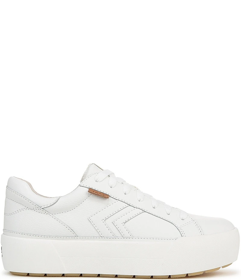 Dr. Scholl's Young and Free Leather Platform Sneakers