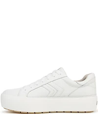 Dr. Scholl's Young and Free Leather Platform Sneakers