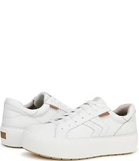 Dr. Scholl's Young and Free Leather Platform Sneakers