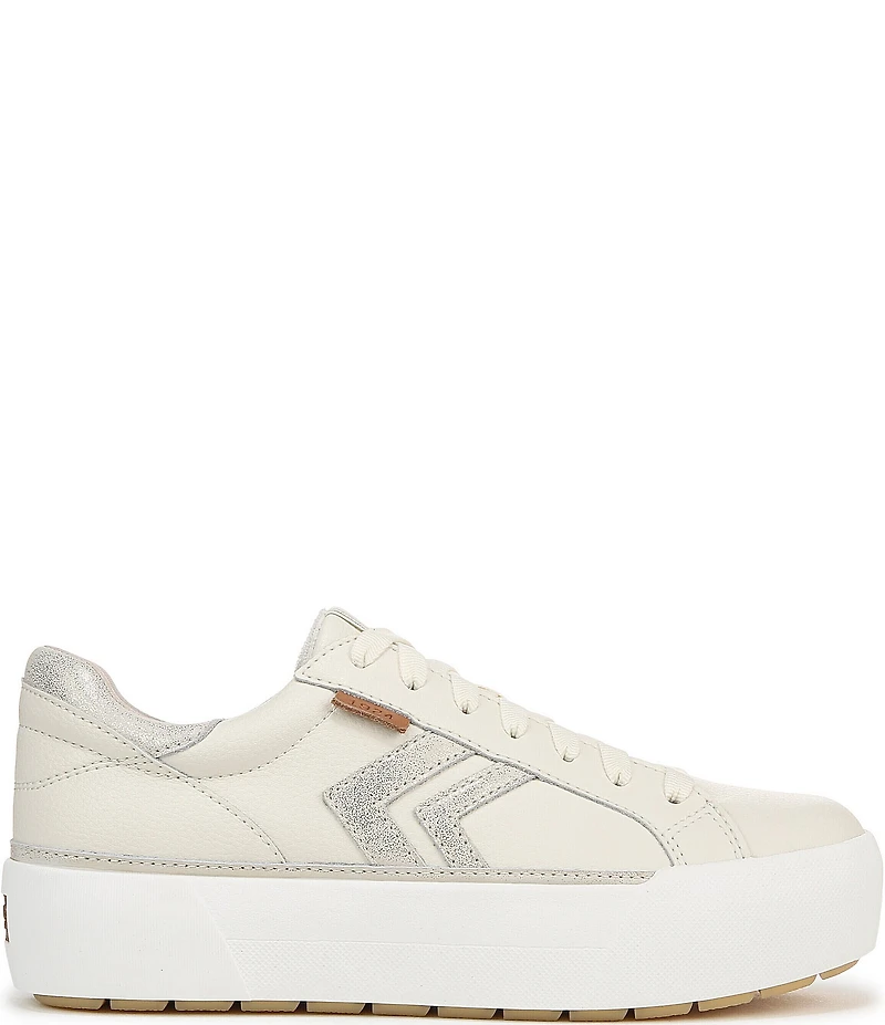 Dr. Scholl's Young and Free Leather Platform Sneakers