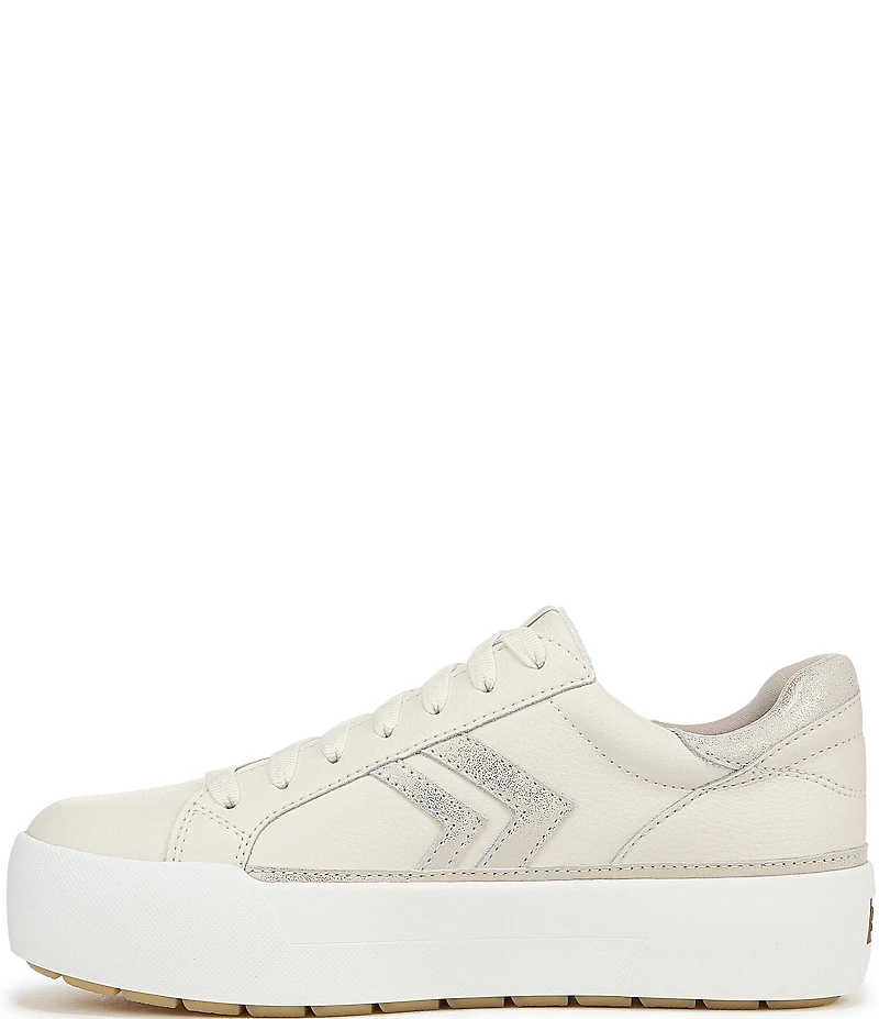 Dr. Scholl's Young and Free Leather Platform Sneakers