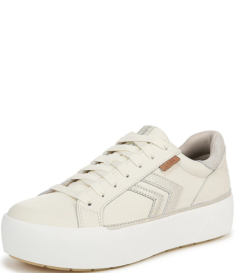 Dr. Scholl's Young and Free Leather Platform Sneakers