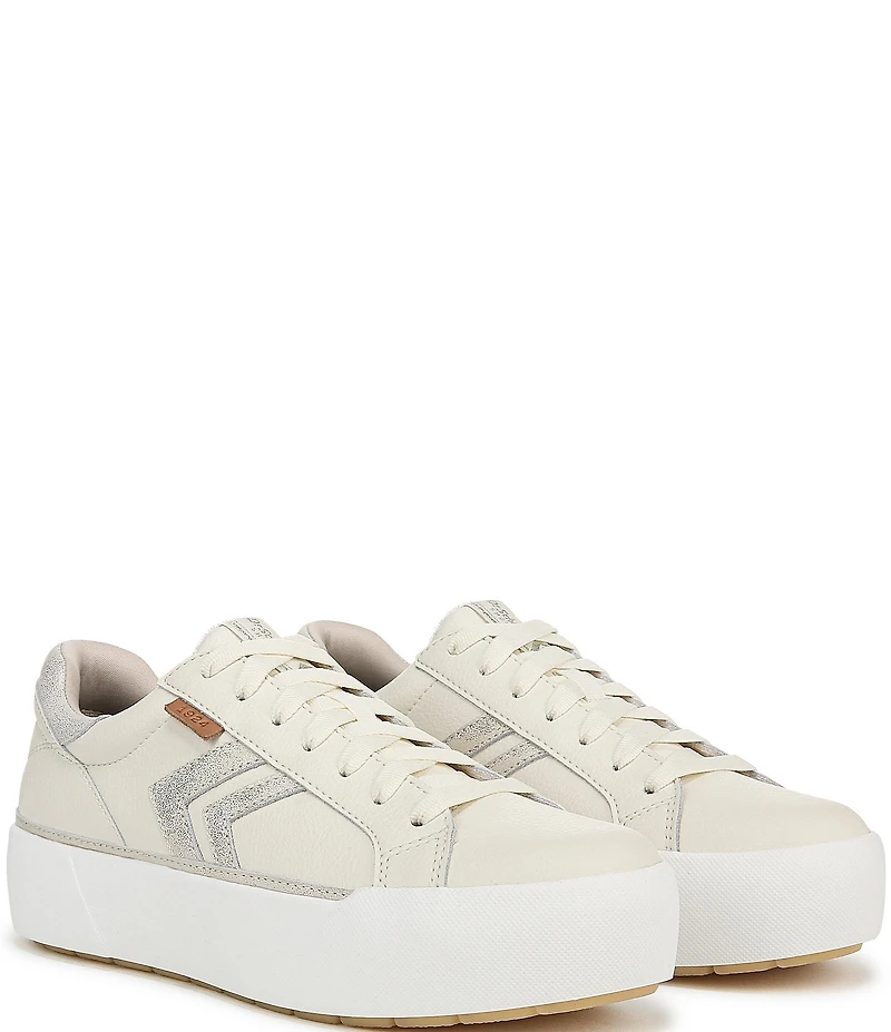 Dr. Scholl's Young and Free Leather Platform Sneakers