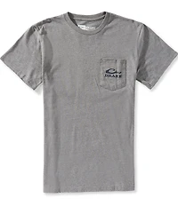 Drake Clothing Co. Americana Scenic Flag Short Sleeve T-Shirt