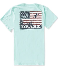 Drake Clothing Co. Americana Scenic Flag Short Sleeve T-Shirt