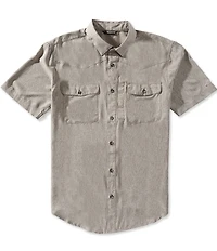 Drake Clothing Co. Cinco Ranch Chambray Short Sleeve Performance Shirt