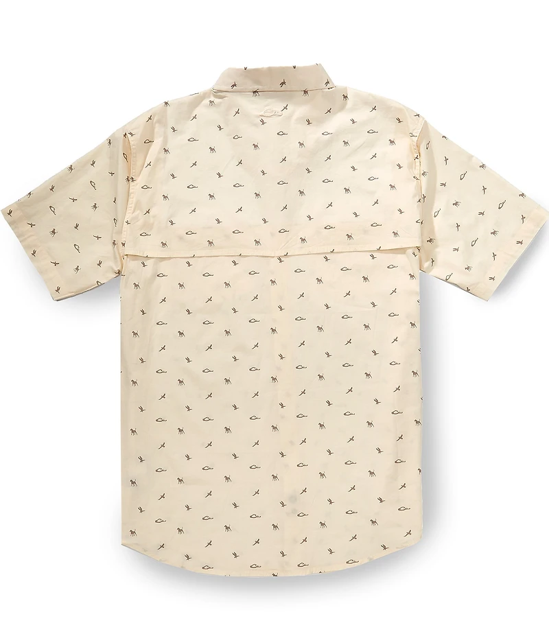 Drake Clothing Co. DDD Printed Short Sleeve Woven Shirt