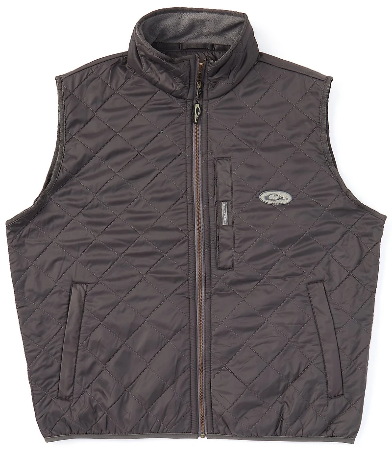 Drake Clothing Co. Delta Fleece Lined Quilted Vest