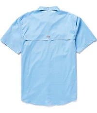 Drake Clothing Co. Frat Gingham Check Short Sleeve Woven Shirt