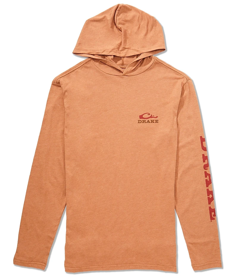Drake Clothing Co. Graphic Long Sleeve Hoodie T-Shirt