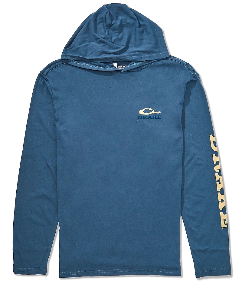 Drake Clothing Co. Graphic Long Sleeve Hoodie T-Shirt