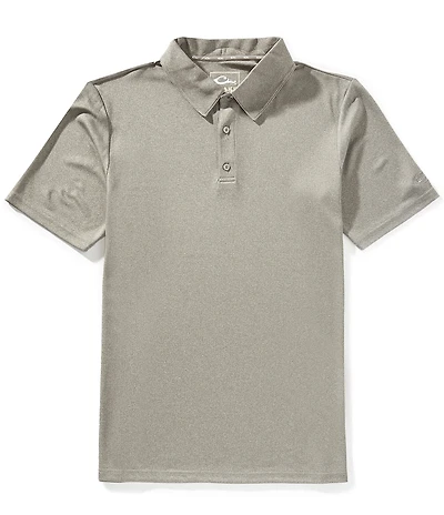 Drake Clothing Co. Heather Performance Stretch Short-Sleeve Polo Shirt