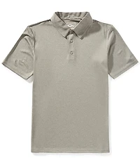 Drake Clothing Co. Heather Performance Stretch Short-Sleeve Polo Shirt