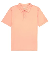 Drake Clothing Co. Heather Performance Stretch Short-Sleeve Polo Shirt