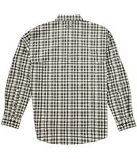 Drake Clothing Co. Hunter Creek Window Pane Plaid Performance Stretch Long Sleeve Woven Shirt