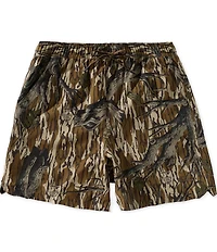 Drake Clothing Co. Lake Shore Mossy Oak 6#double; Inseam Dock Shorts