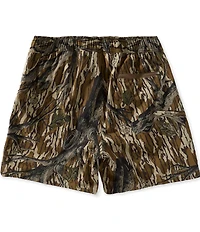 Drake Clothing Co. Lake Shore Mossy Oak 6#double; Inseam Dock Shorts