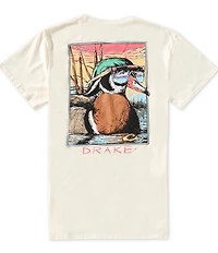 Drake Clothing Co. Pop Art Wood Duck Short Sleeve T-Shirt
