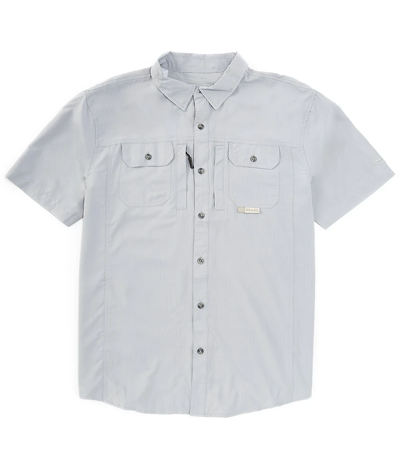 Drake Clothing Co. Short Sleeve Wingshooter Trey Woven Shirt
