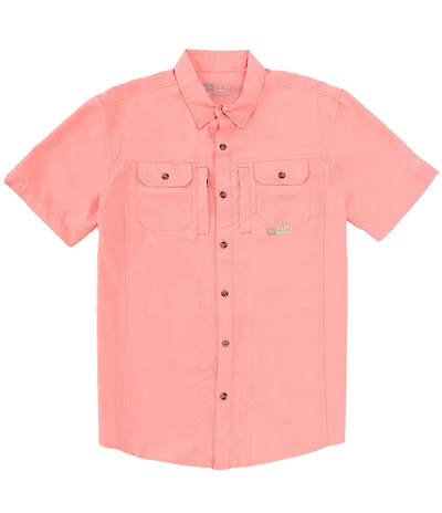 Drake Clothing Co. Short Sleeve Wingshooter Trey Woven Shirt